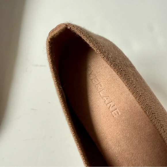 Everlane The Day Glove ReKnit Ballet Flats 6 NWT Cinnamon Latte - Picture 2 of 6